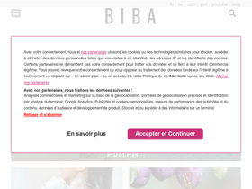 'bibamagazine.fr' screenshot