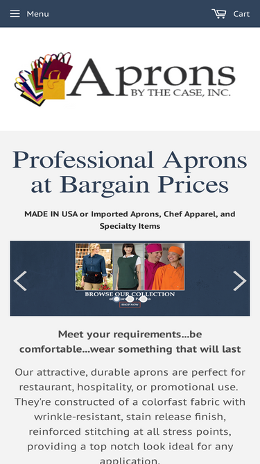apronsbythecase.com