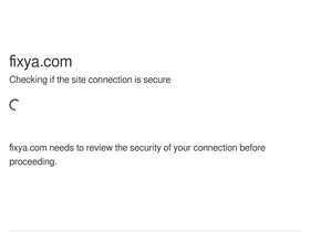 'fixya.com' screenshot