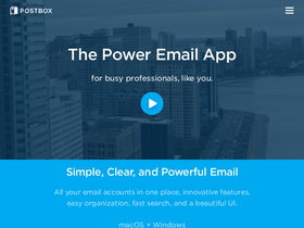 'postbox-inc.com' screenshot