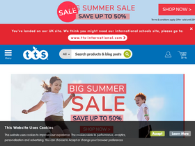 'tts-group.co.uk' screenshot