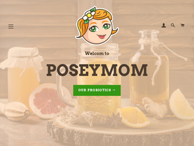 poseymom.com homepage screenshot