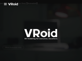 'vroid.com' screenshot