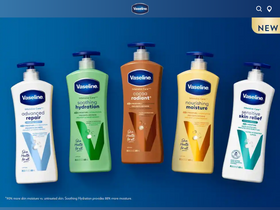 'vaseline.com' screenshot