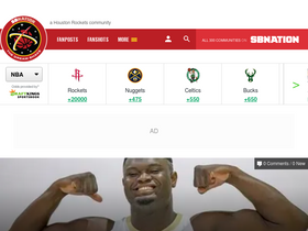 'thedreamshake.com' screenshot