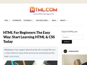 'html.com' screenshot