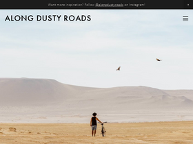 'alongdustyroads.com' screenshot