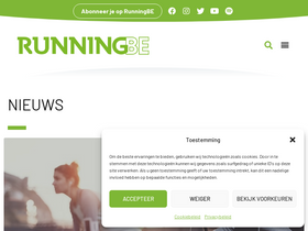 'running.be' screenshot