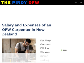 'thepinoyofw.com' screenshot