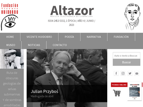 'revistaaltazor.cl' screenshot