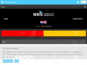 'ribolovnipribor.hr' screenshot