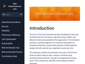 'wellarchitectedlabs.com' screenshot
