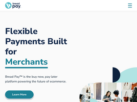 'breadpayments.com' screenshot