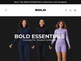 Boldfitactive website screenshot