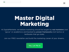 'digitalmarketer.com' screenshot