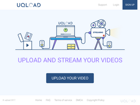 'uqload.co' screenshot