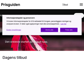 'neo.prisguiden.no' screenshot