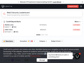 'certik.com' screenshot