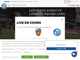 'rcstrasbourgalsace.fr' screenshot