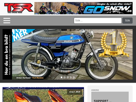 'twostrokerider.se' screenshot