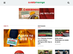 'ofatomaringa.com' screenshot