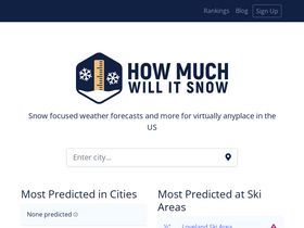 'howmuchwillitsnow.com' screenshot