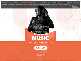 'magroove.com' screenshot