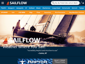 'sailflow.com' screenshot
