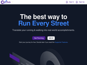 'citystrides.com' screenshot