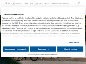 'niederoesterreich.at' screenshot