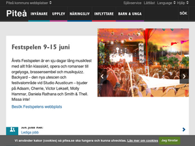 'pitea.se' screenshot