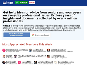 'citehr.com' screenshot