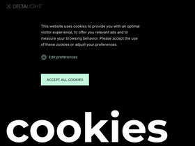 'deltalight.com' screenshot