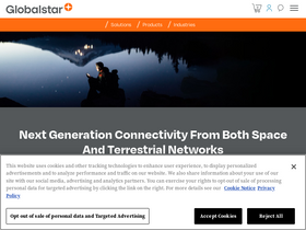 'globalstar.com' screenshot