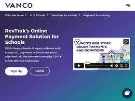 'revtrak.net' screenshot