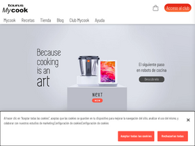 'mycook.es' screenshot