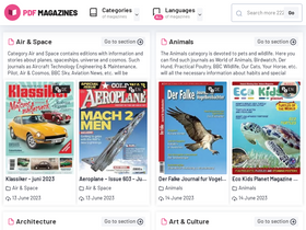 'pdf-magazines.org' screenshot