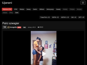 'ujarani.com' screenshot