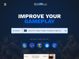 'senpai.gg' screenshot
