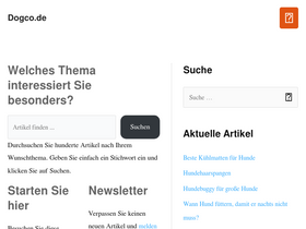 'dogco.de' screenshot
