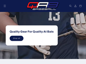 qabbaseball.com homepage screenshot