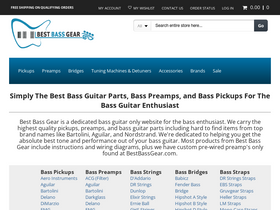 'bestbassgear.com' screenshot