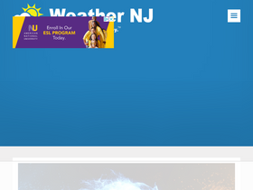 'weathernj.com' screenshot