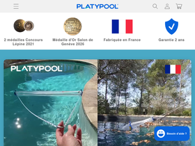 platypool.fr homepage screenshot