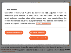 'queteduele.es' screenshot