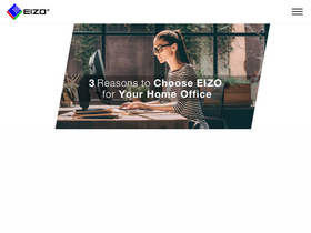 'eizo.com' screenshot