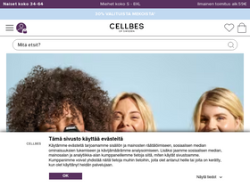 'cellbes.fi' screenshot