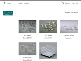 sylmardisplays.com homepage screenshot