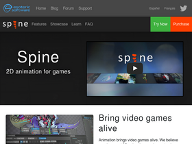 'esotericsoftware.com' screenshot