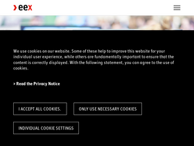 'eex.com' screenshot